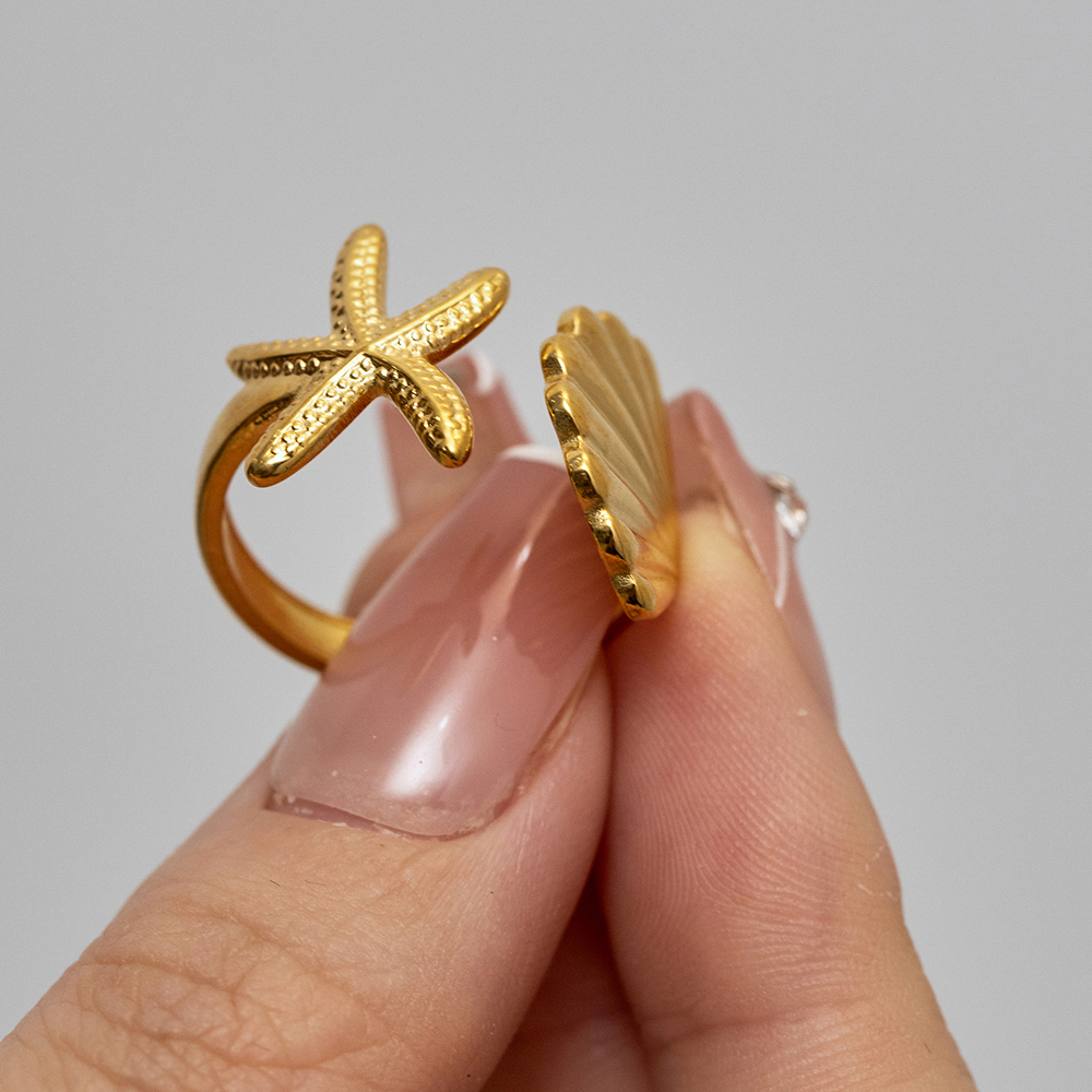 Céleste Ring Fleur 18K Gold - 3