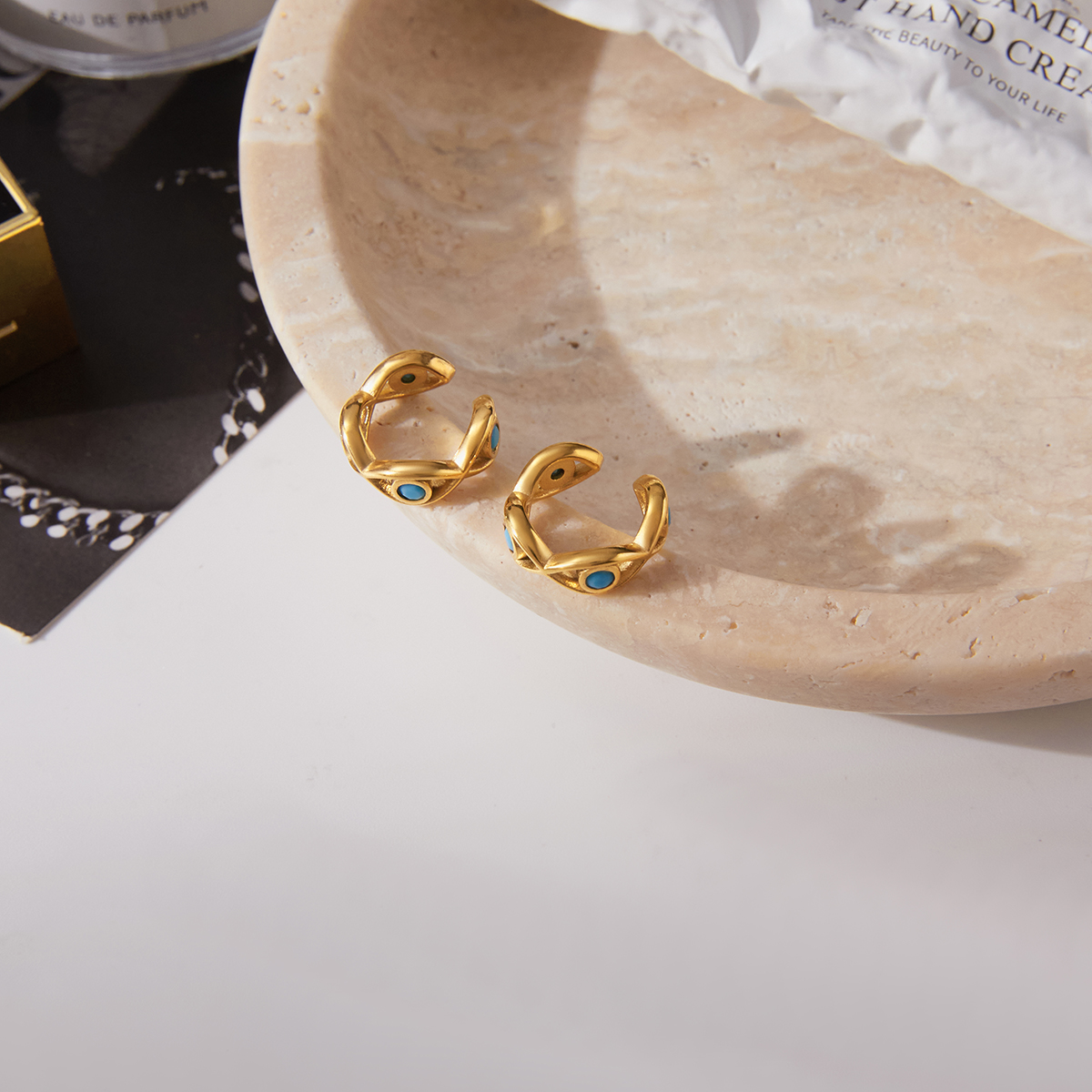 Céleste Earrings Élisine 18K Gold - 3