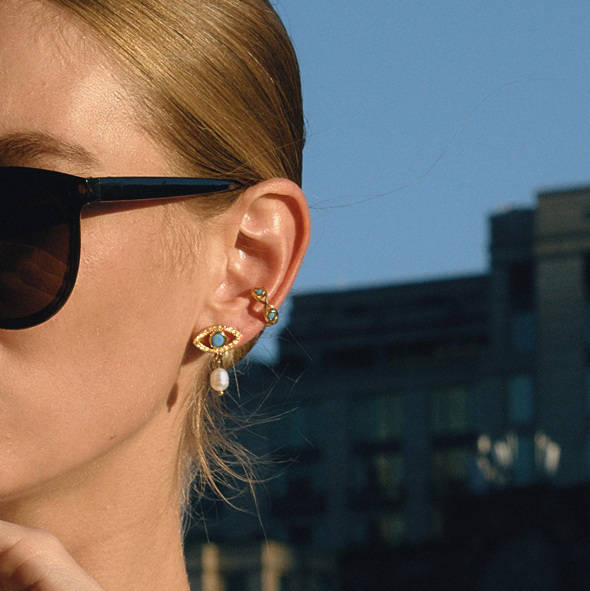 Céleste Earrings Élisine 18K Gold - 7