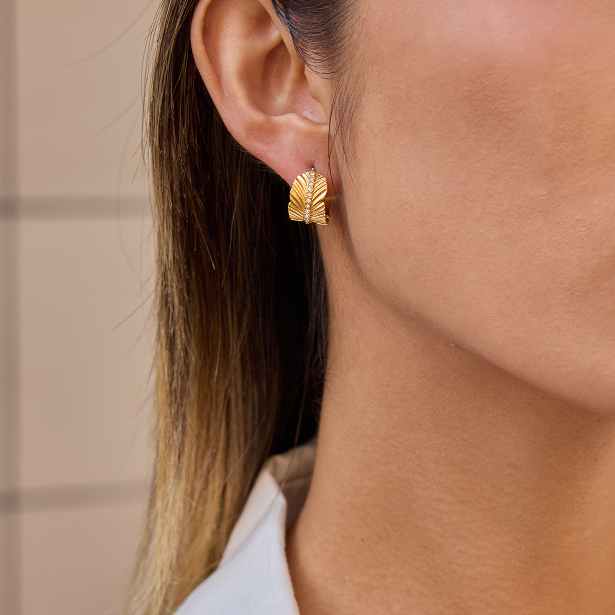 Céleste Earrings Ysaline 18K Gold - 7
