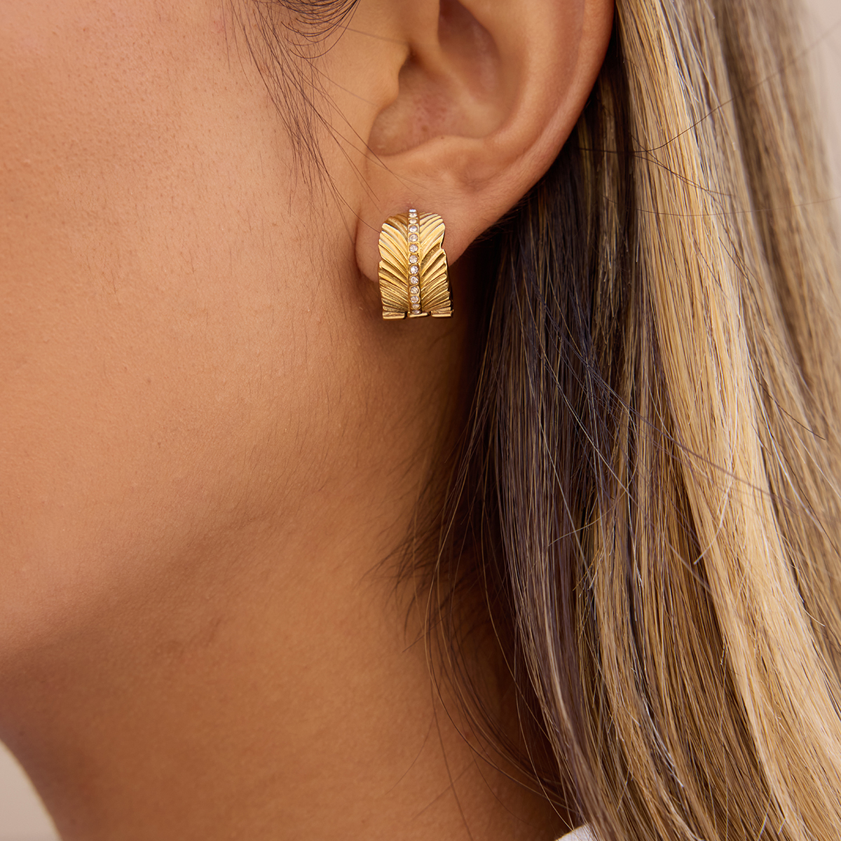 Céleste Earrings Ysaline 18K Gold - 9