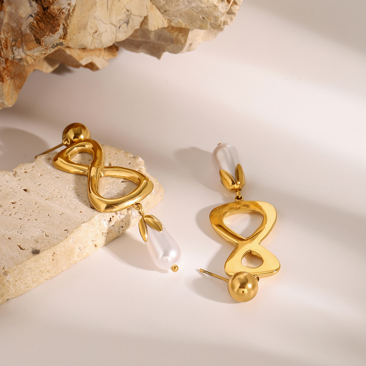 Céleste Earrings Zéphyria 18K Gold - 3