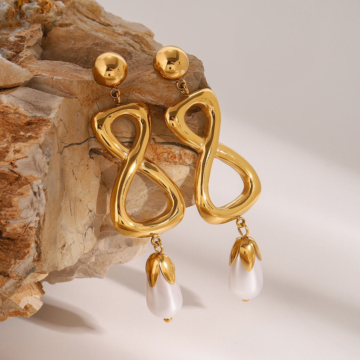 Céleste Earrings Zéphyria 18K Gold - 2