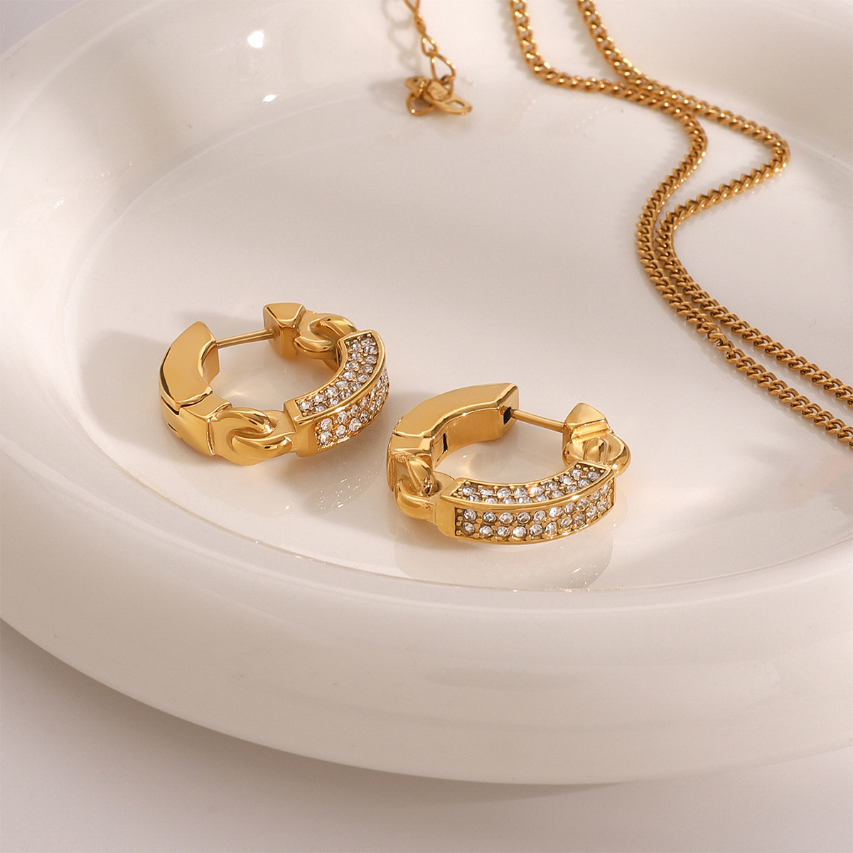 Céleste Earrings Amandéa 18K Gold - 2