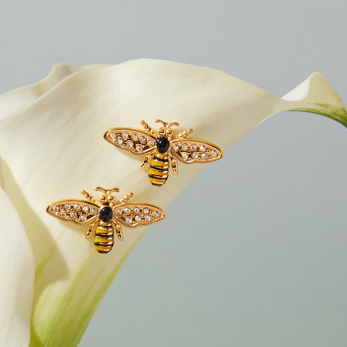 Céleste Earrings Cassilda 18K Gold - 3