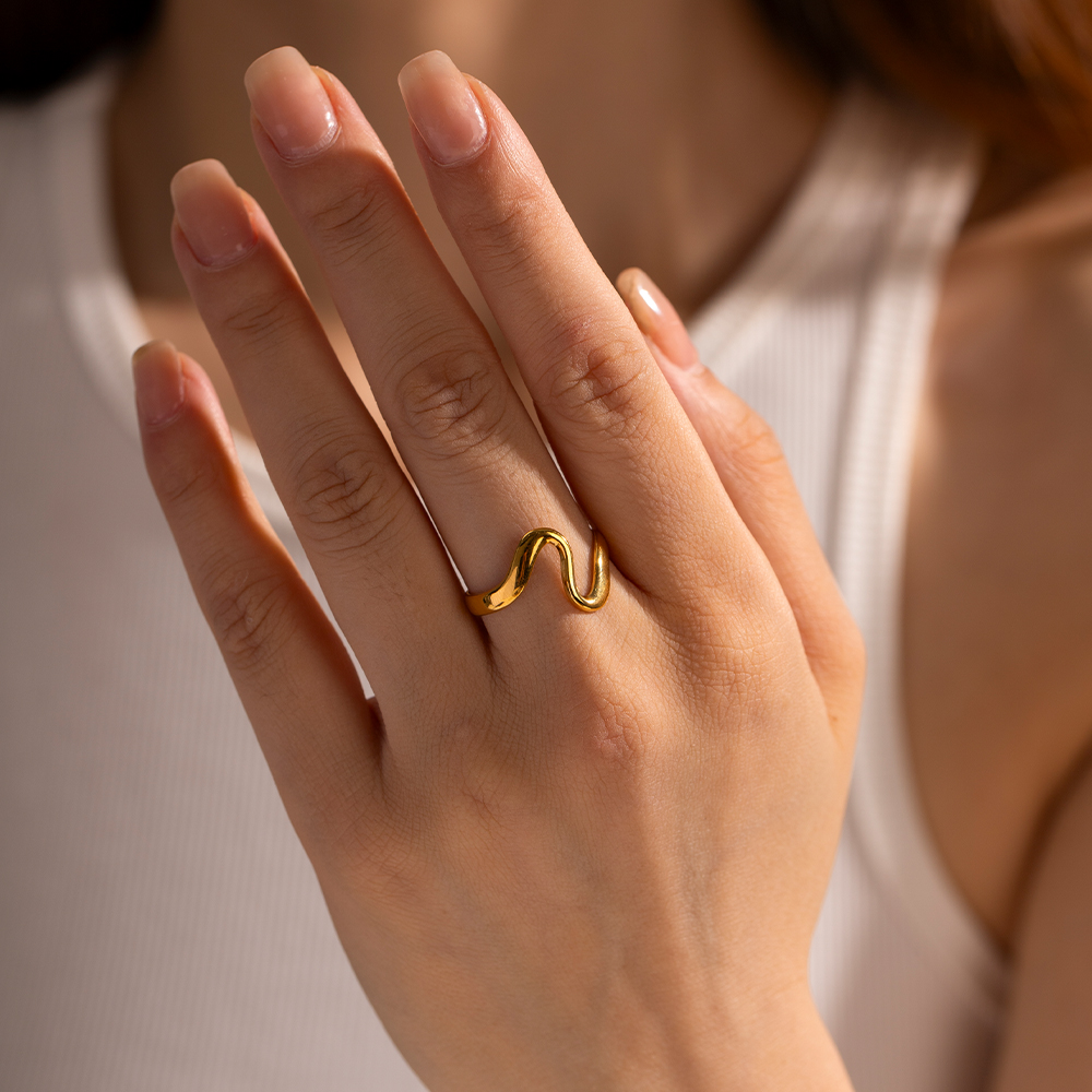 Céleste Ring Quitterie 18K Gold - 4