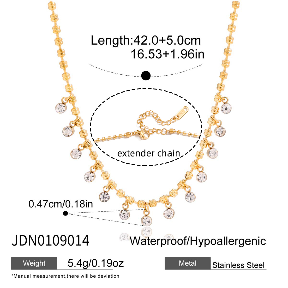 Céleste Necklace Corisande-Rose 18K Gold - 6