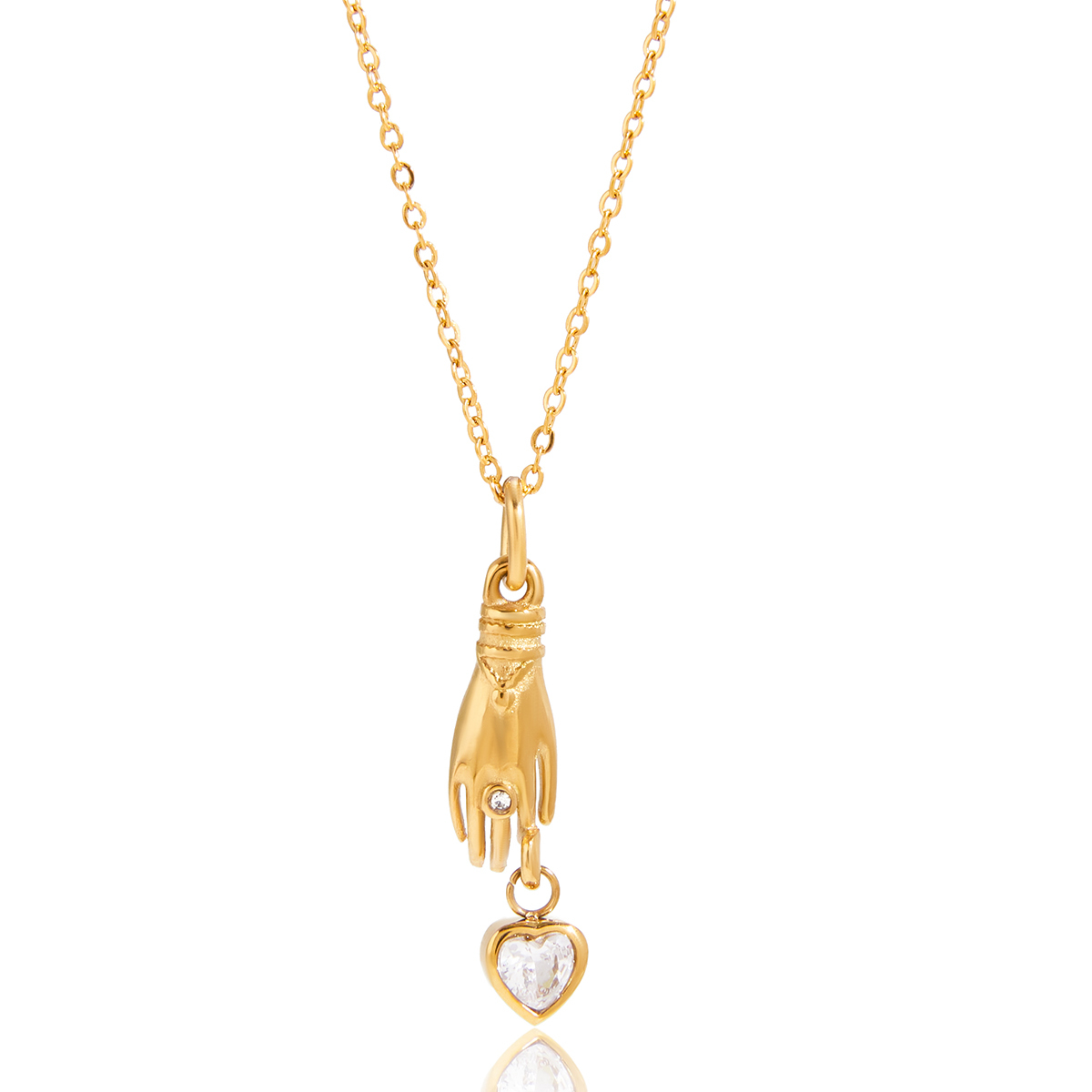 Céleste Necklace Corisande-Rose 18K Gold - 5