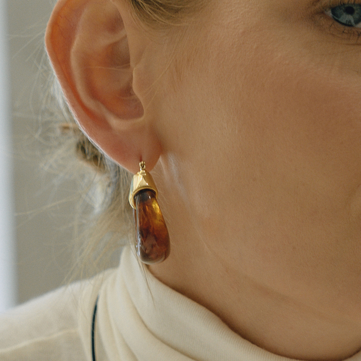 Céleste Earrings Eugénie 18K Gold - 3