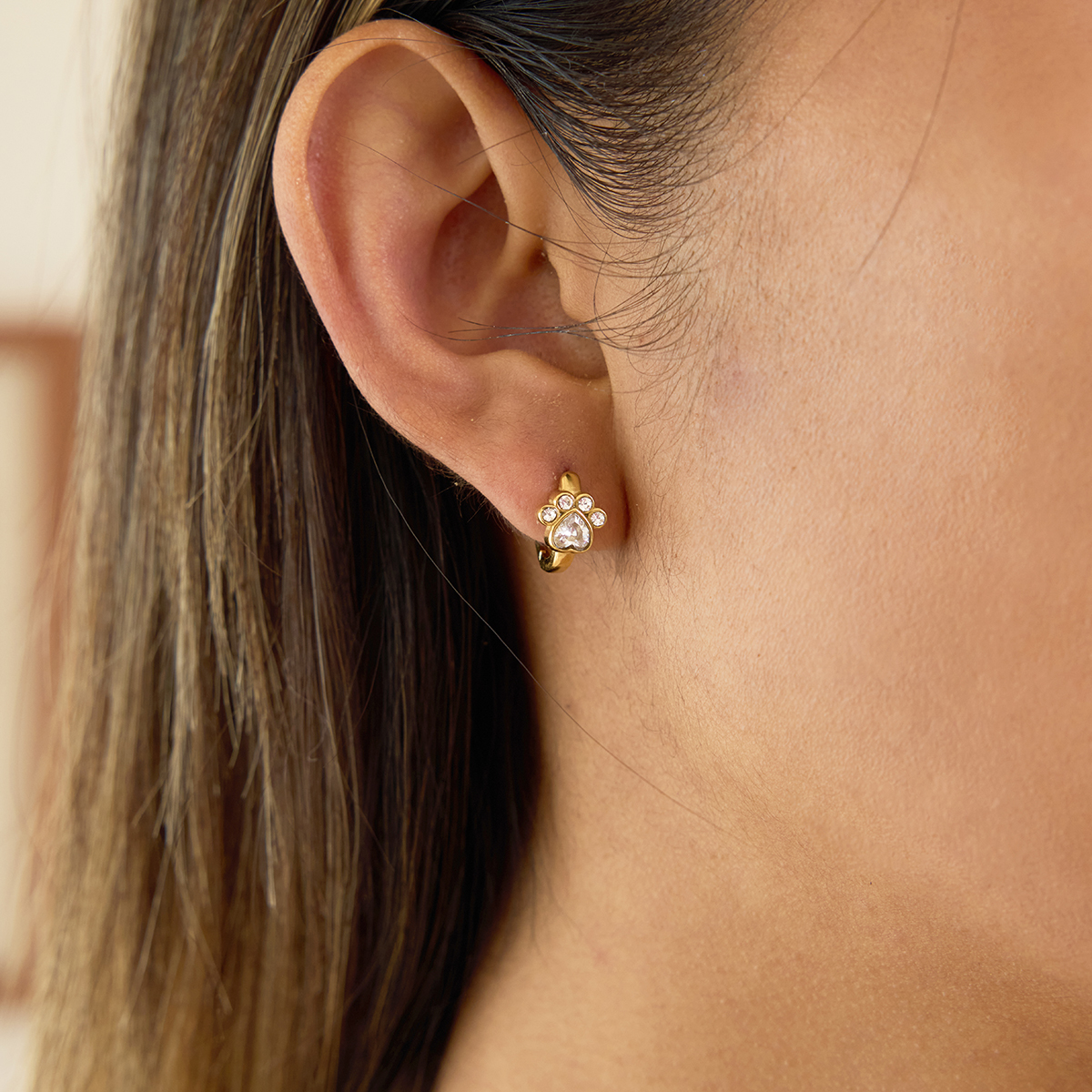 Céleste Earrings Delfrida 18K Gold - 10