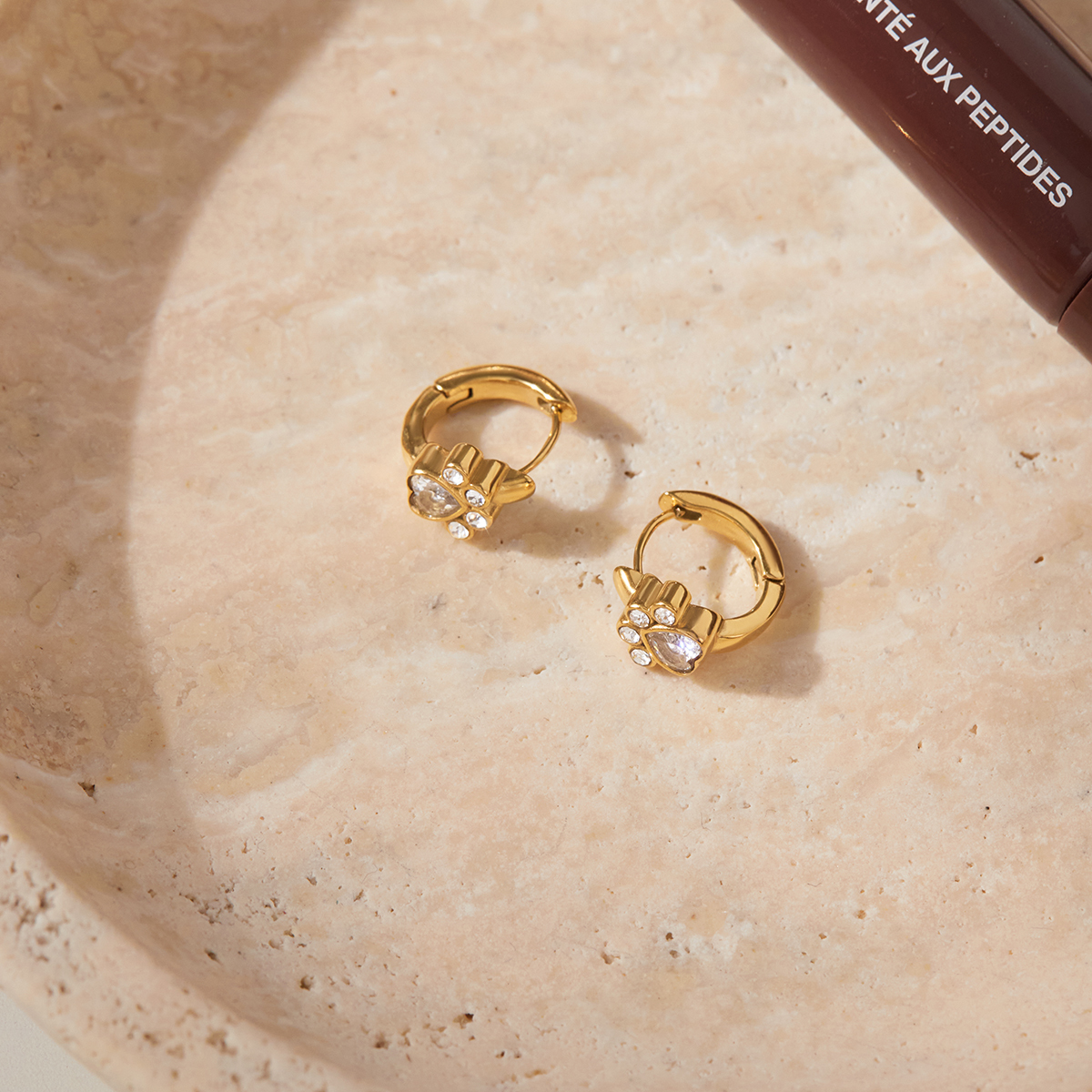 Céleste Earrings Delfrida 18K Gold - 2