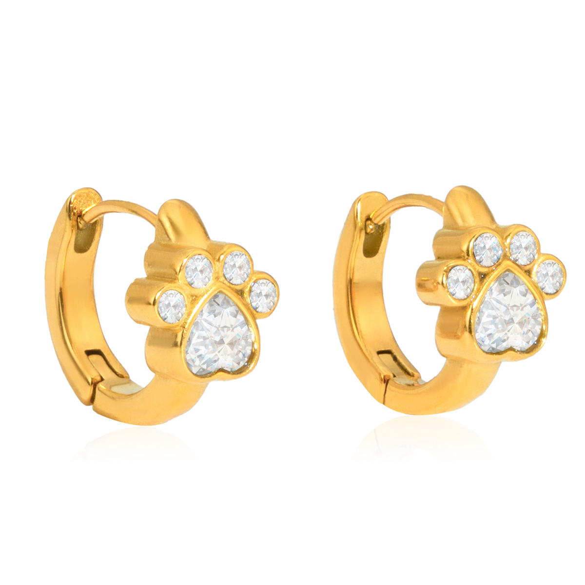 Céleste Earrings Delfrida 18K Gold - 5