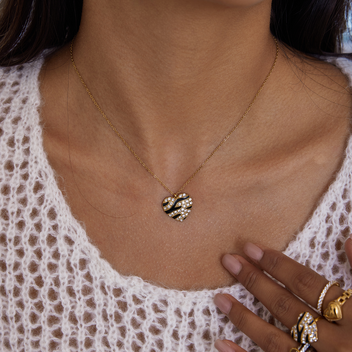 Céleste Necklace Arianthe 18K Gold - 10