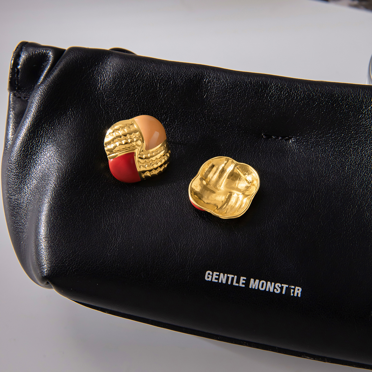 Céleste Earrings Coralline 18K Gold - 4