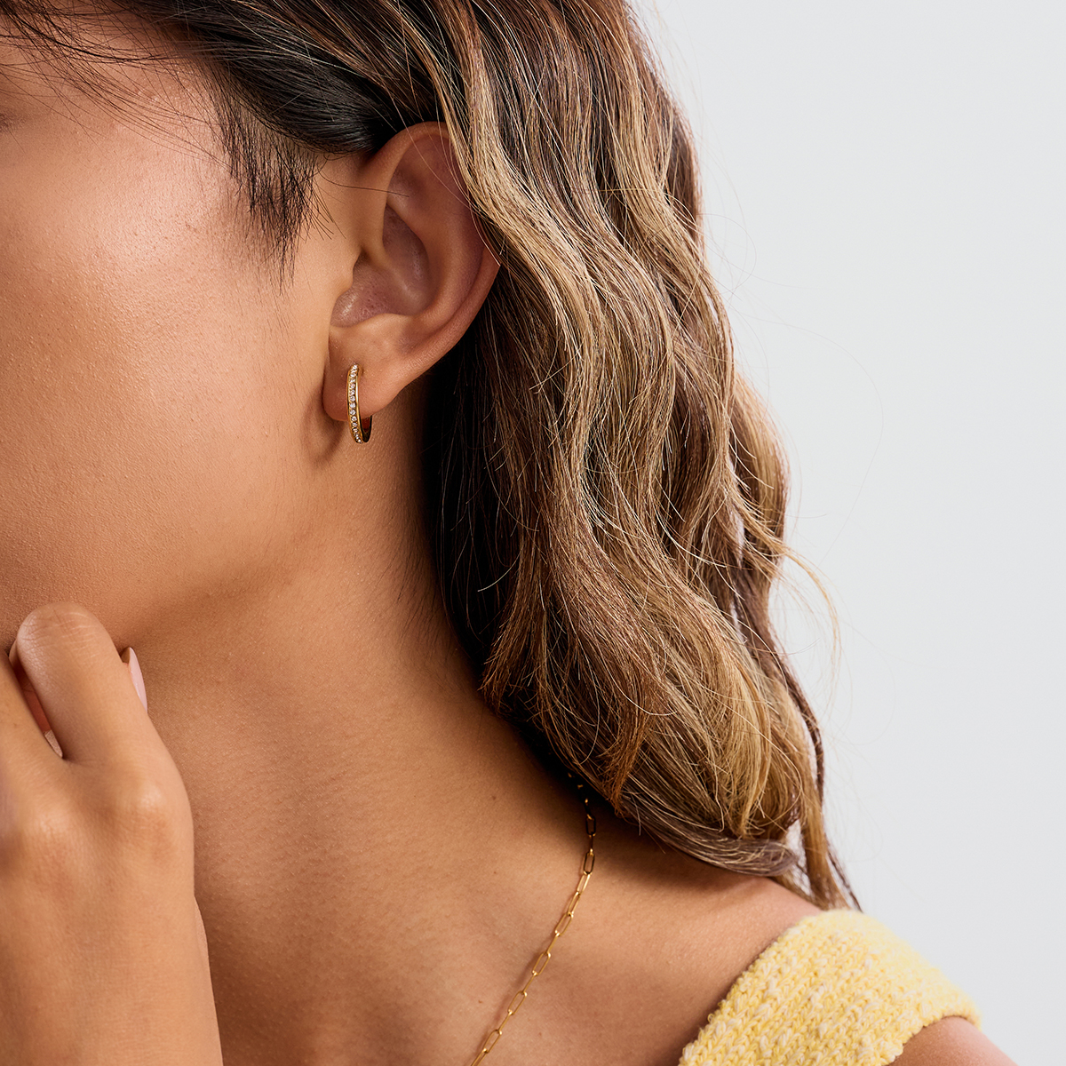 Céleste Earrings Agnelline 18K Gold - 4