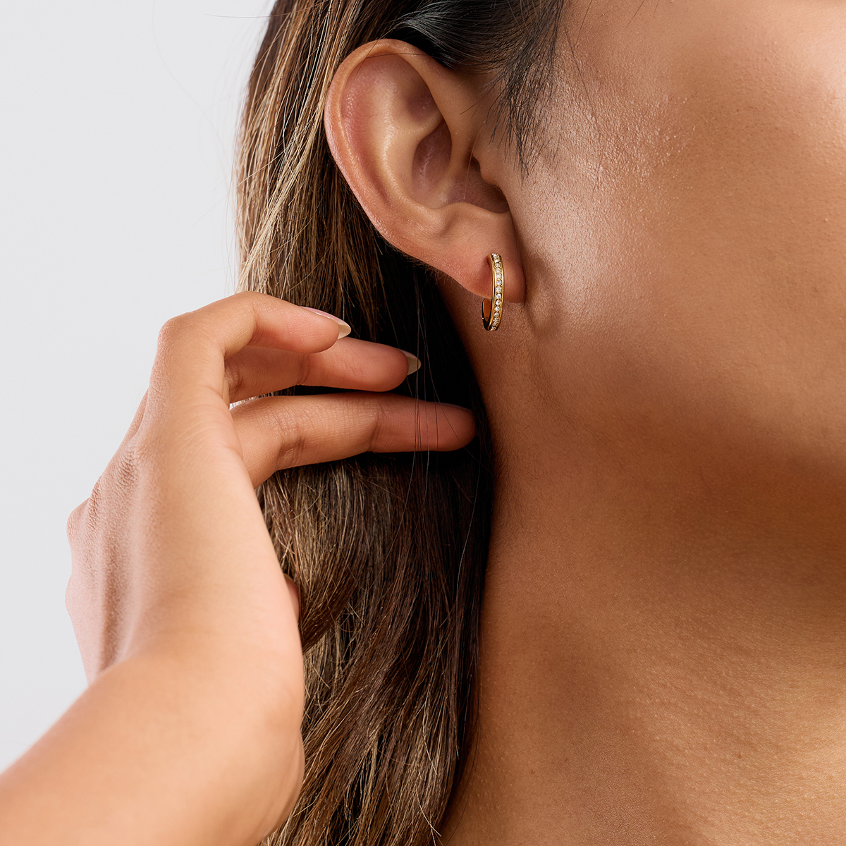 Céleste Earrings Agnelline 18K Gold - 3