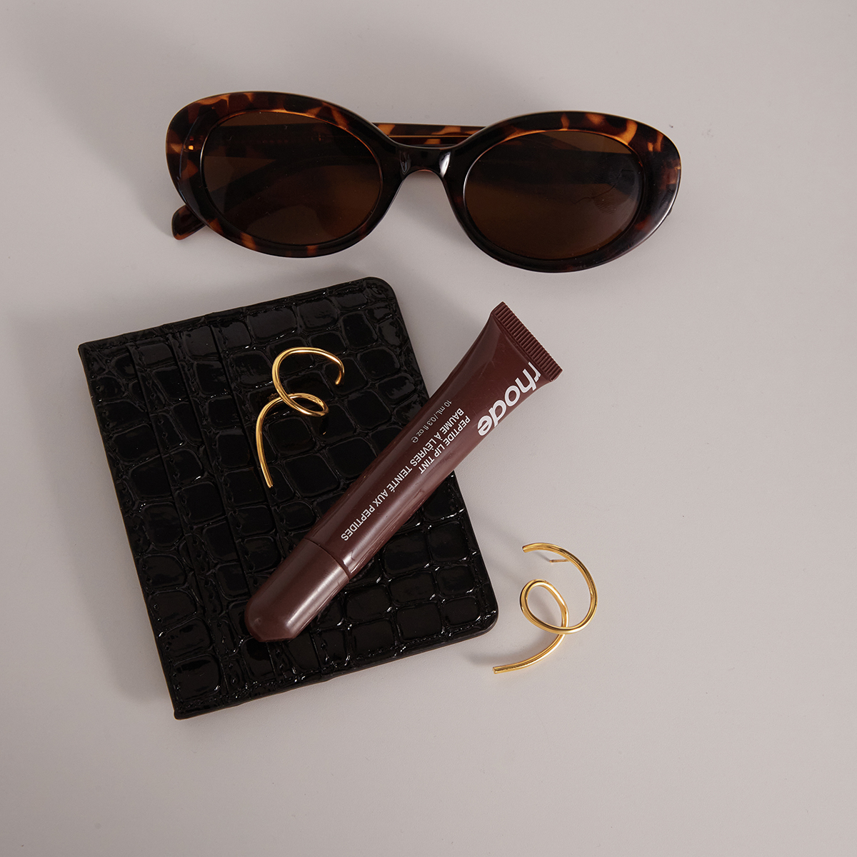 Céleste Earrings Hortensine 18K Gold