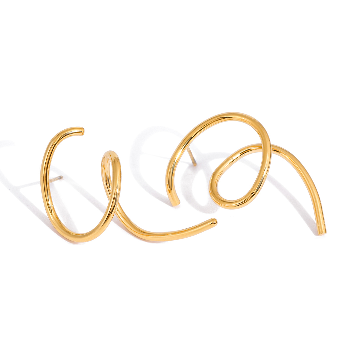 Céleste Earrings Hortensine 18K Gold - 5