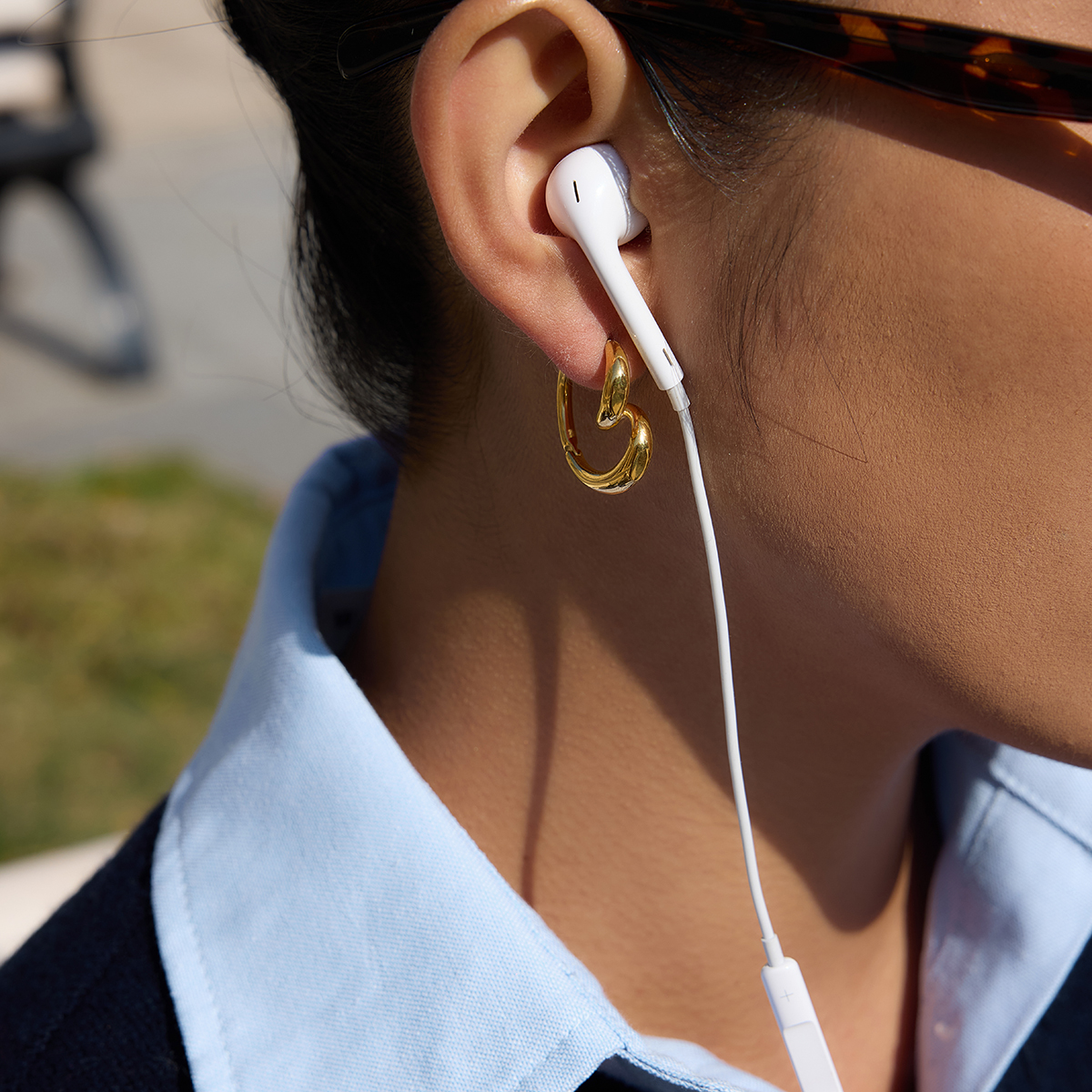 Céleste Earrings Ismeria 18K Gold - 8