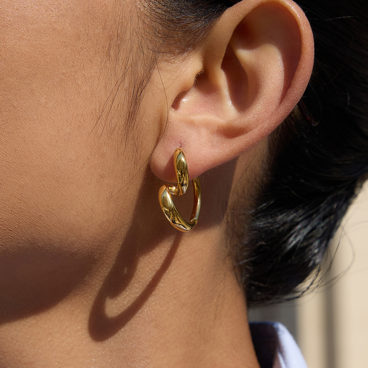 Céleste Earrings Ismeria 18K Gold - 13
