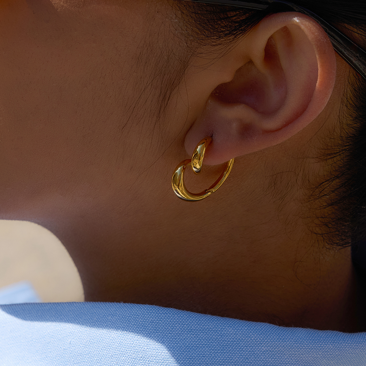 Céleste Earrings Ismeria 18K Gold - 7