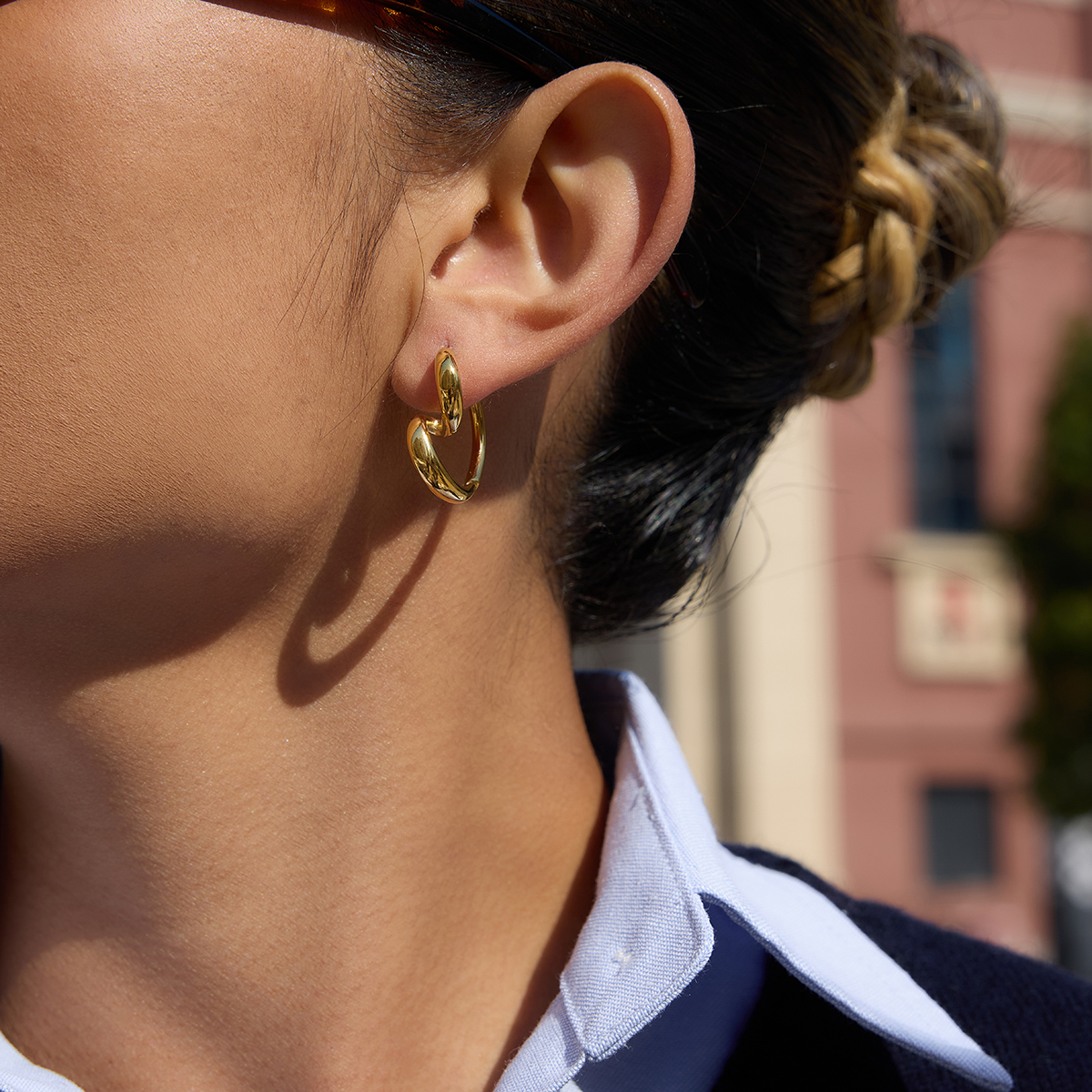 Céleste Earrings Ismeria 18K Gold - 12