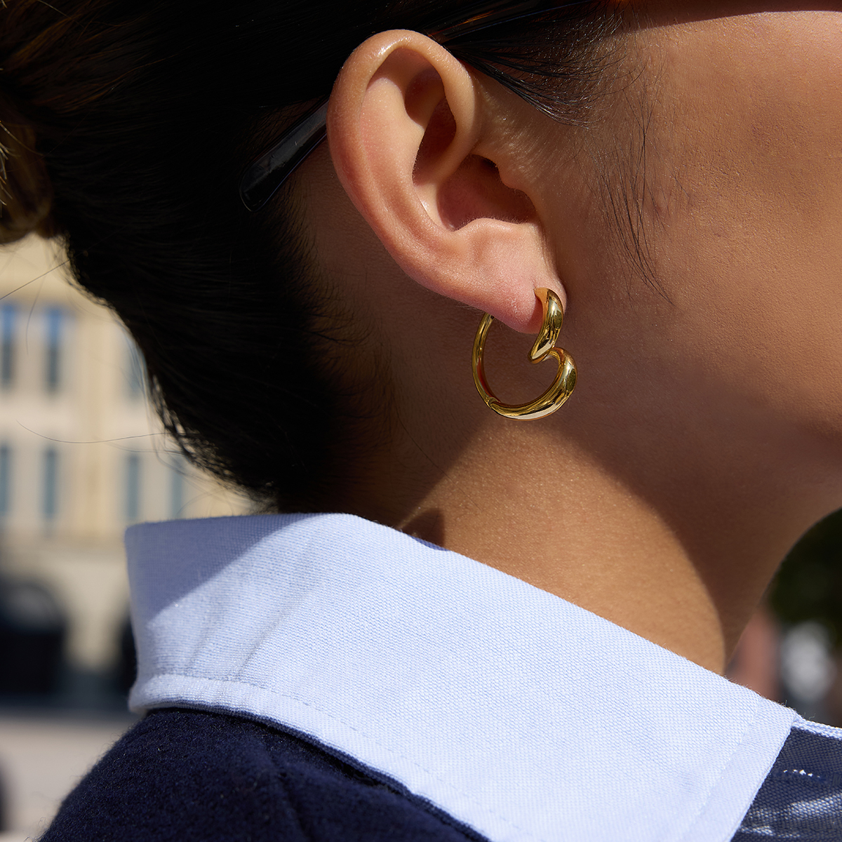 Céleste Earrings Ismeria 18K Gold - 11
