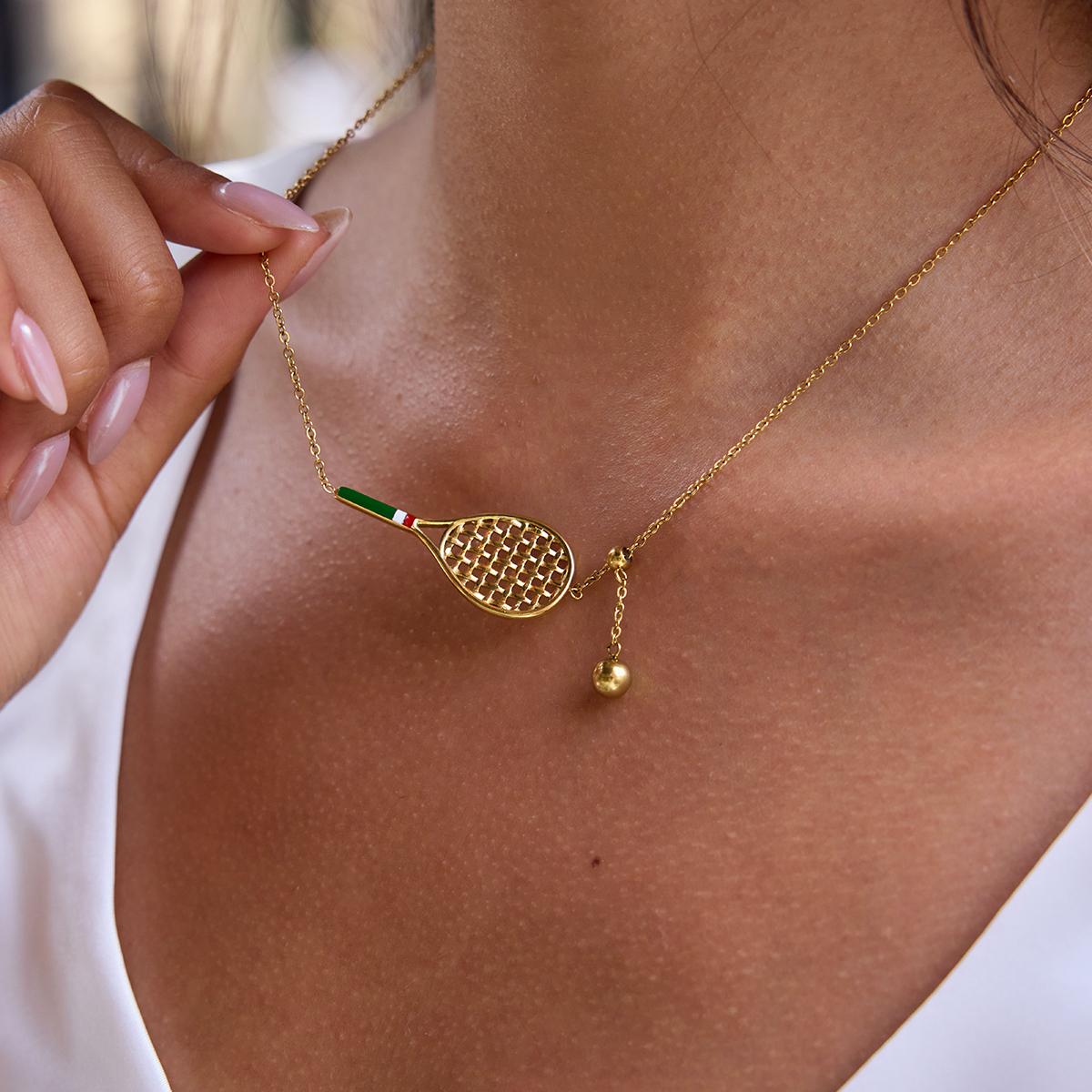 Céleste Necklace Rosanella 18K Gold - 5
