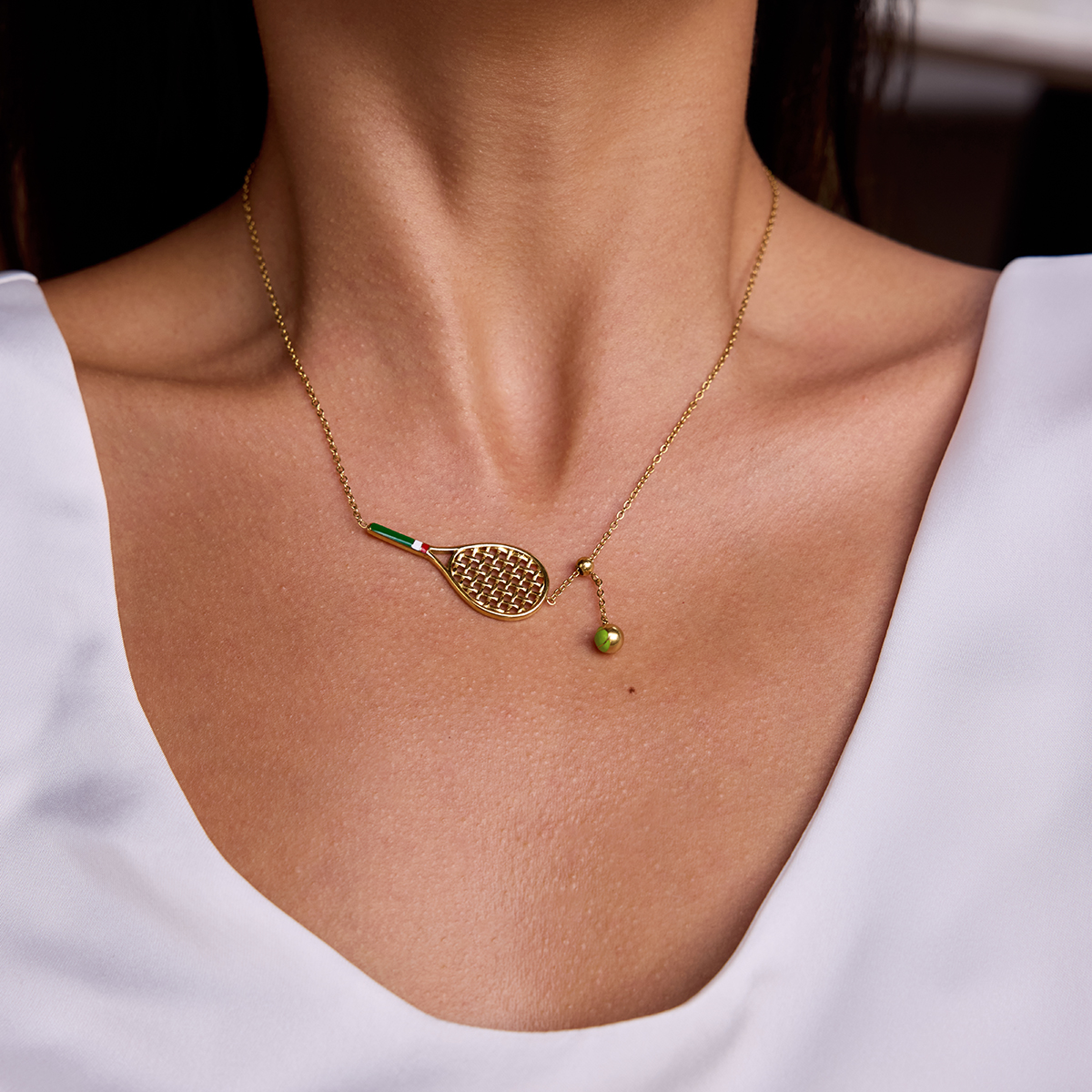 Céleste Necklace Rosanella 18K Gold - 3