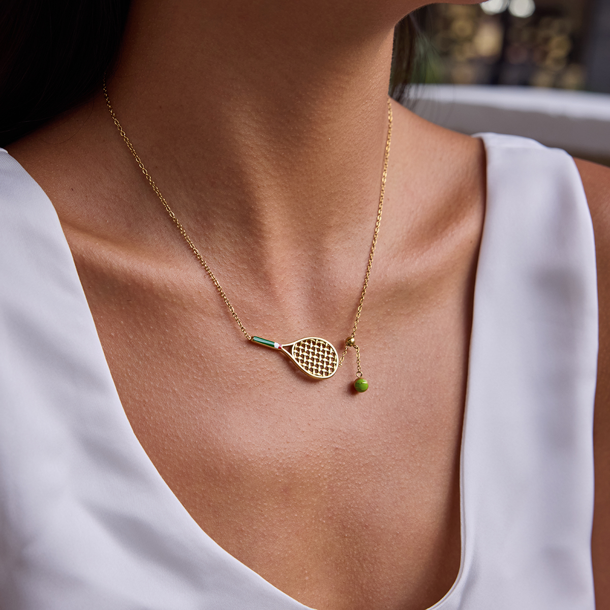 Céleste Necklace Rosanella 18K Gold - 4