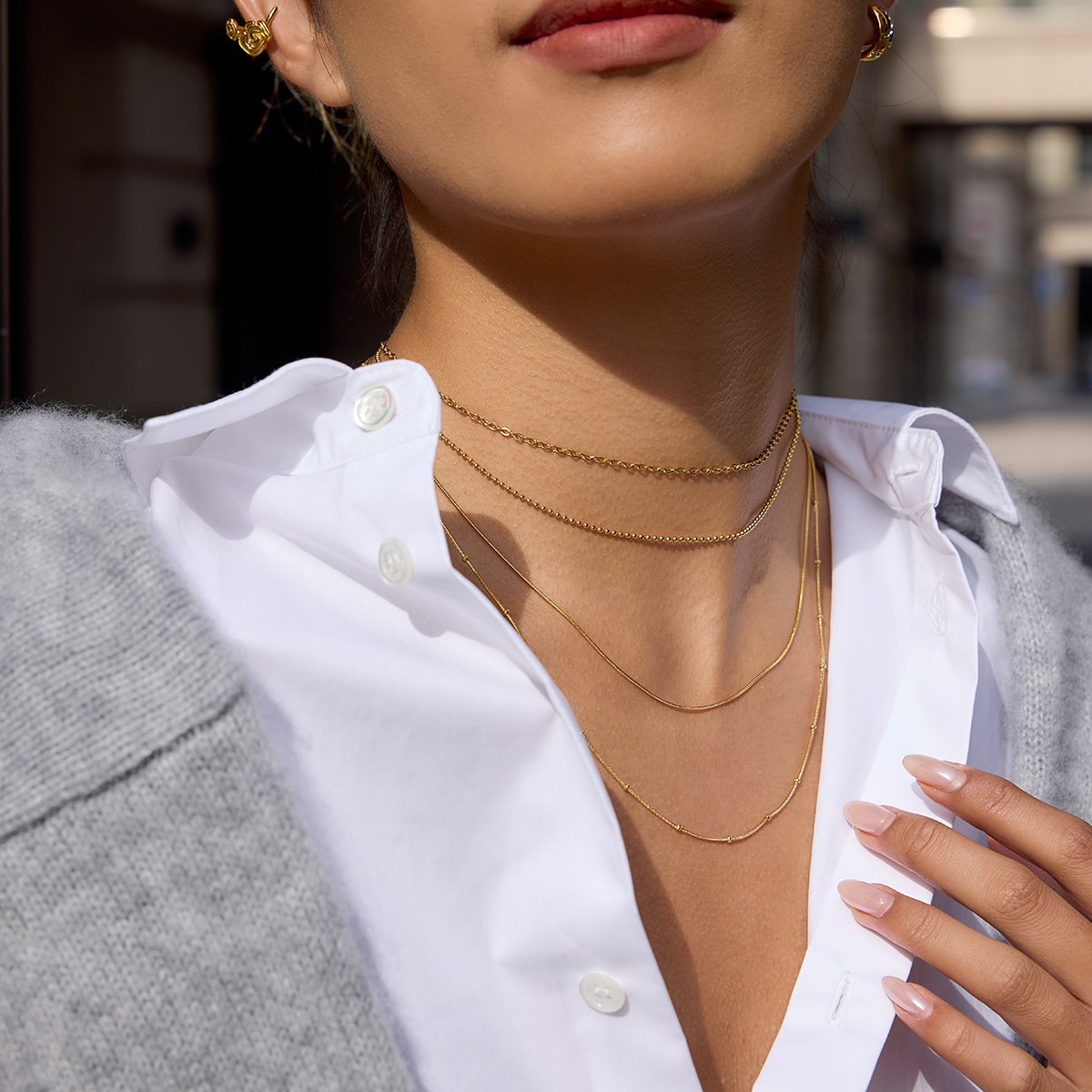 Céleste Necklace Korentine 18K Gold - 8