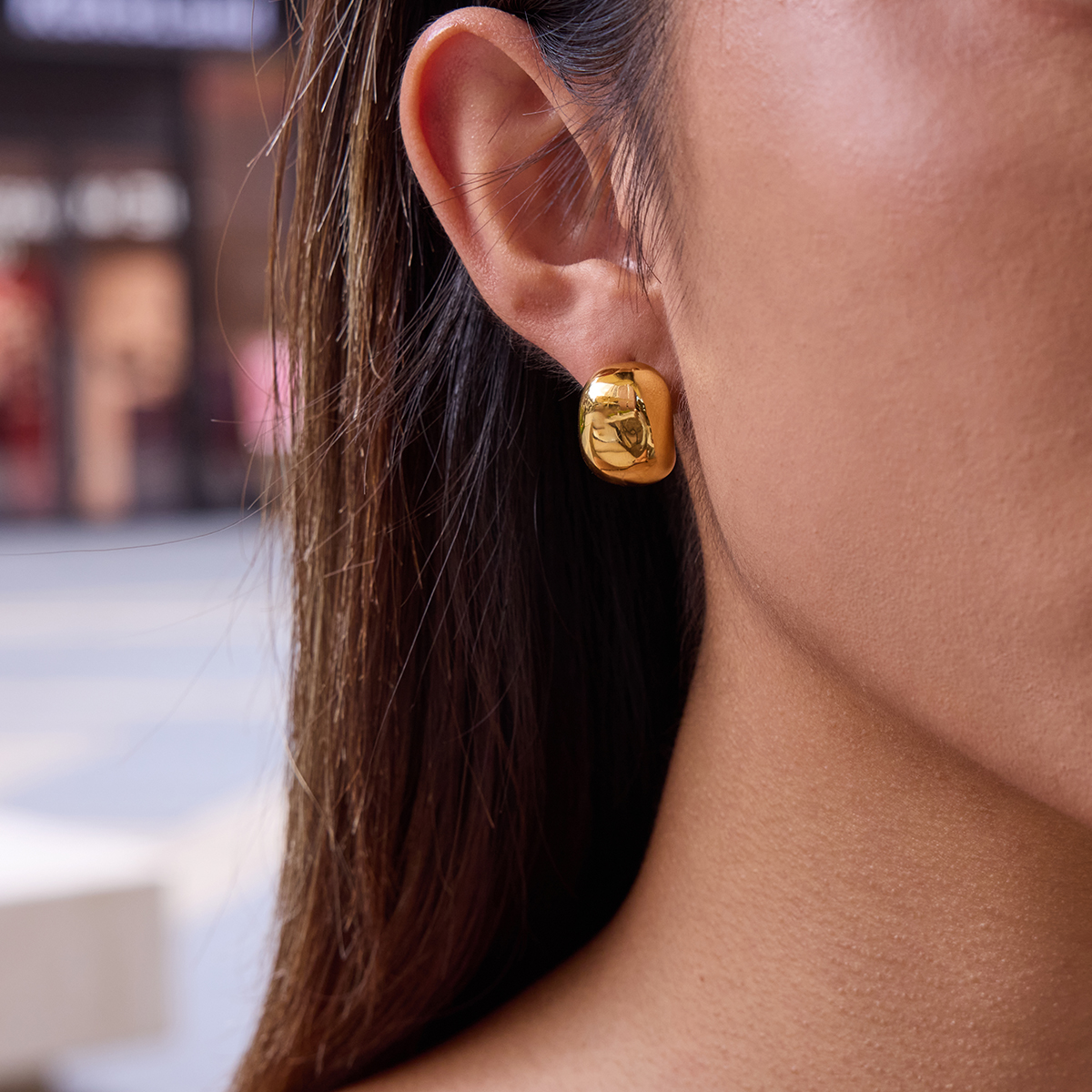 Céleste Earrings Celandine 18K Gold - 6