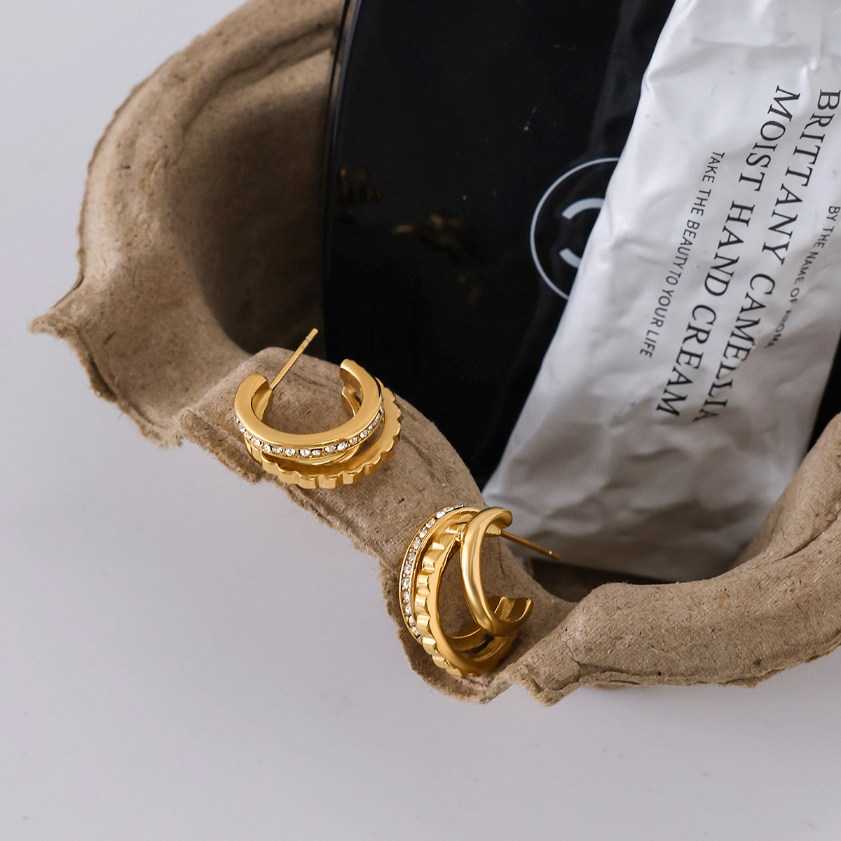 Céleste Earrings Evelina 18K Gold - 6