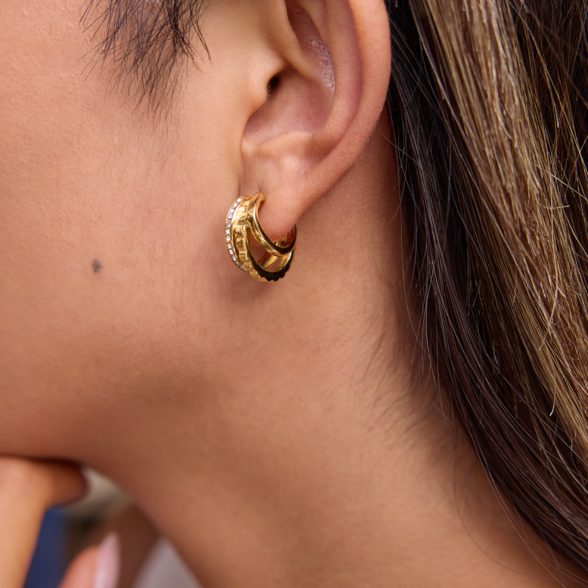 Céleste Earrings Evelina 18K Gold - 9