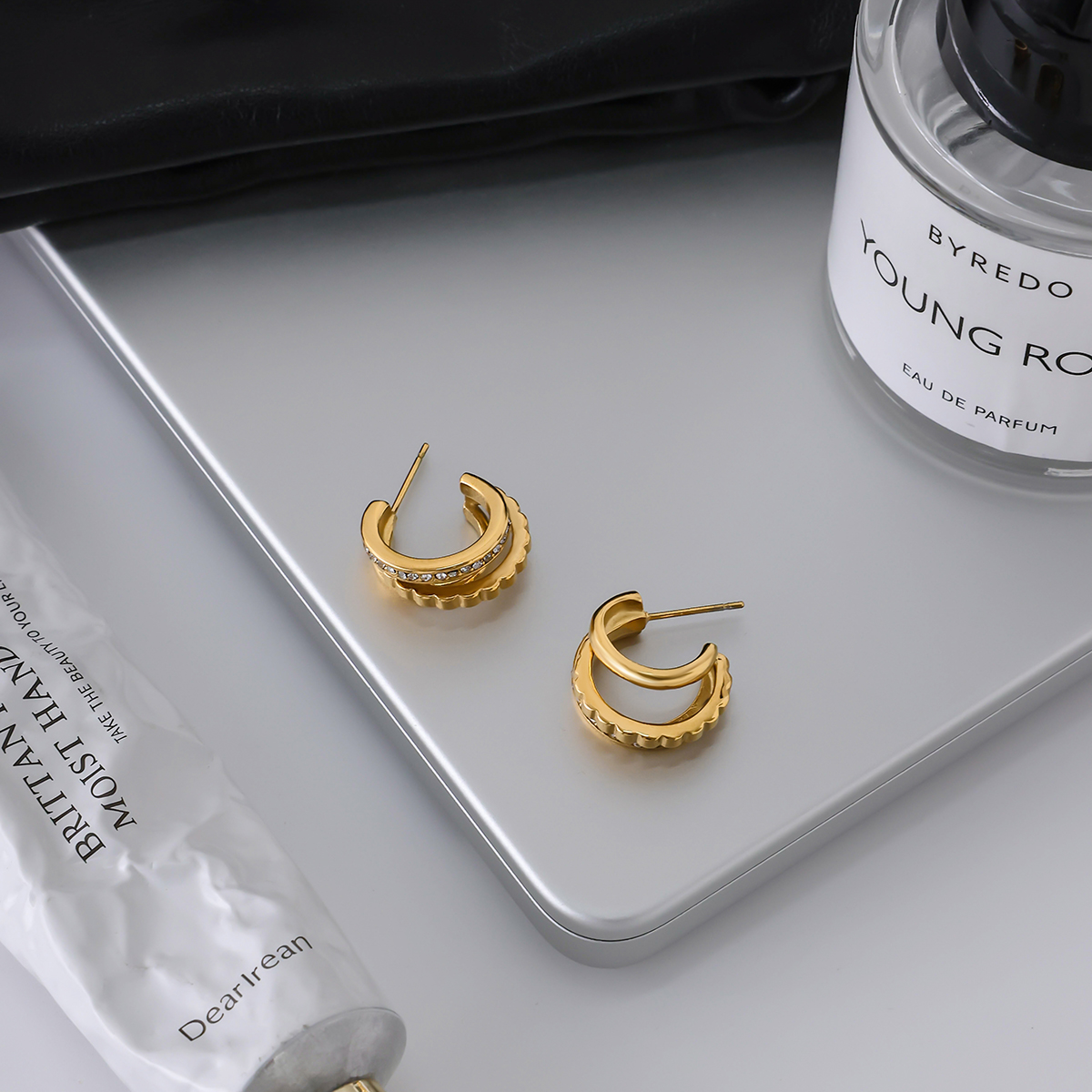 Céleste Earrings Evelina 18K Gold - 5