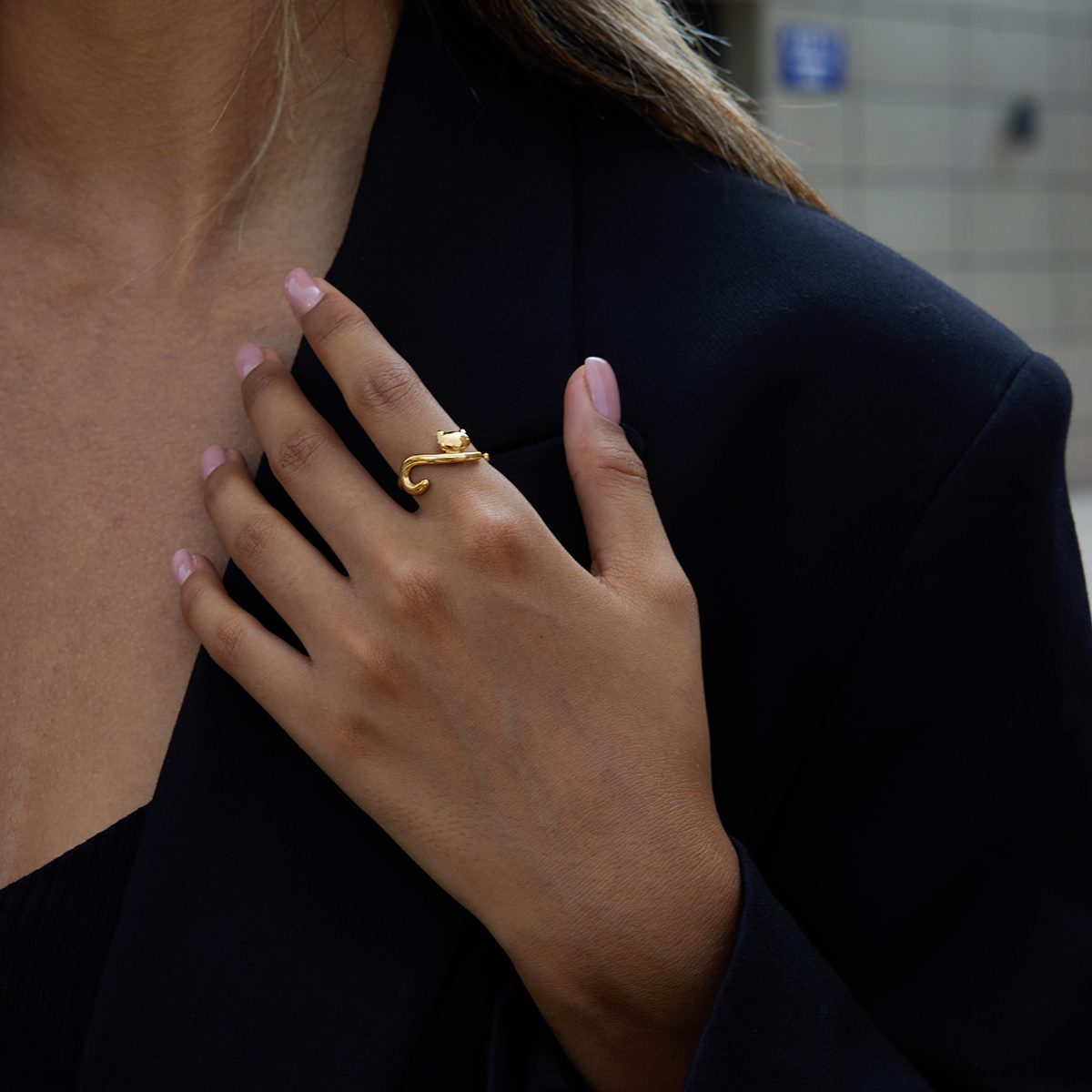 Céleste Ring Immacolina 18K Gold - 3