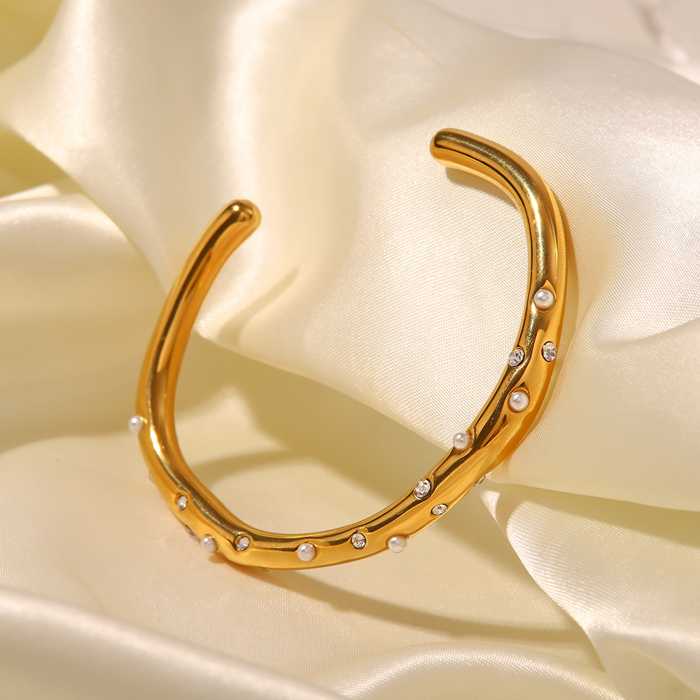 Céleste Bangle Estelle 18K Gold - 5
