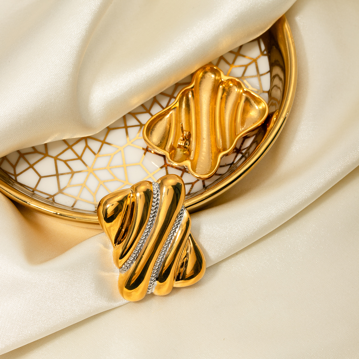 Céleste Earrings Mélina 18K Gold - 5