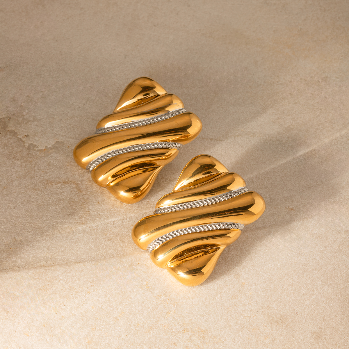 Céleste Earrings Mélina 18K Gold - 3