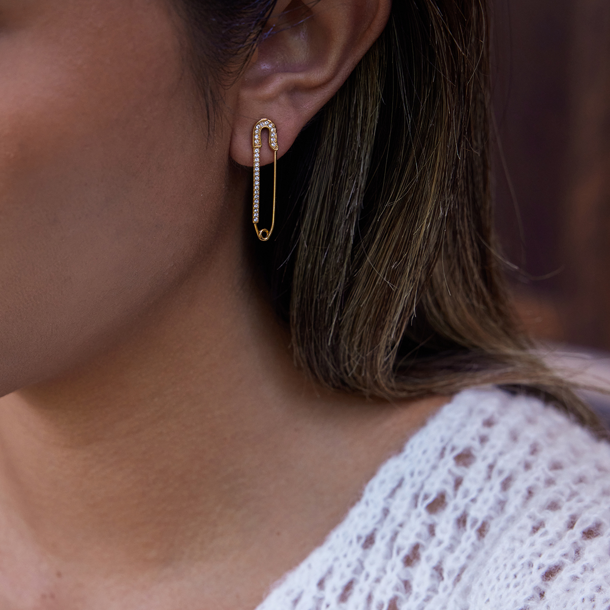 Céleste Earrings Lucetta 18K Gold - 3