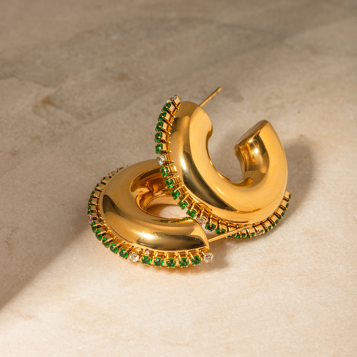 Céleste Earrings Gwladys 18K Gold - 5
