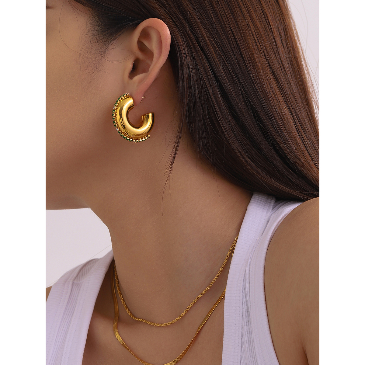 Céleste Earrings Gwladys 18K Gold - 2