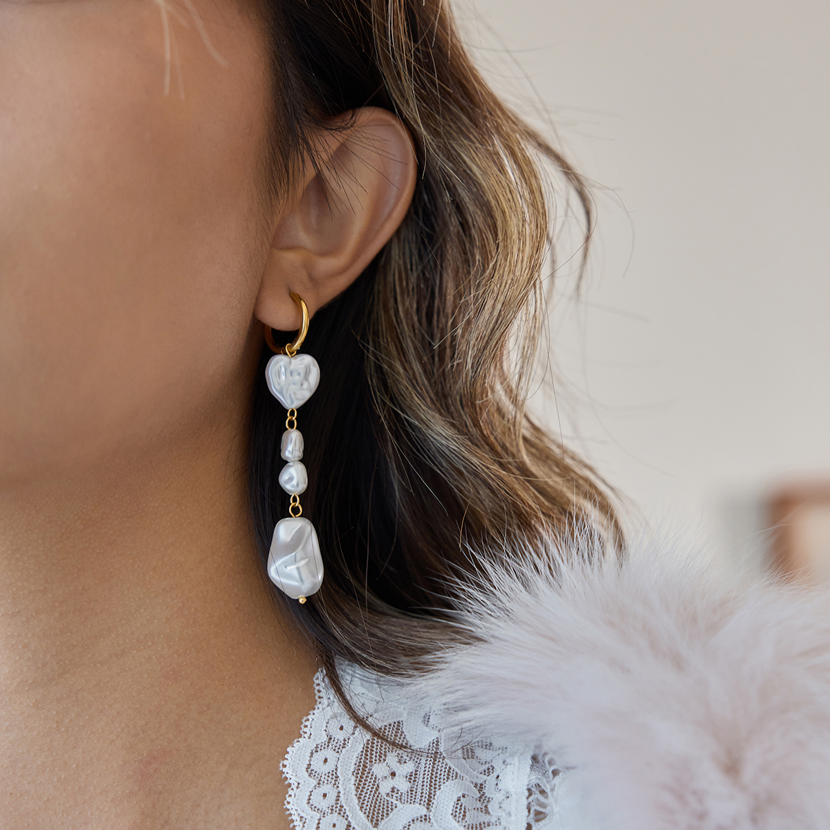 Céleste Earrings Roxelane 18K Gold - 4