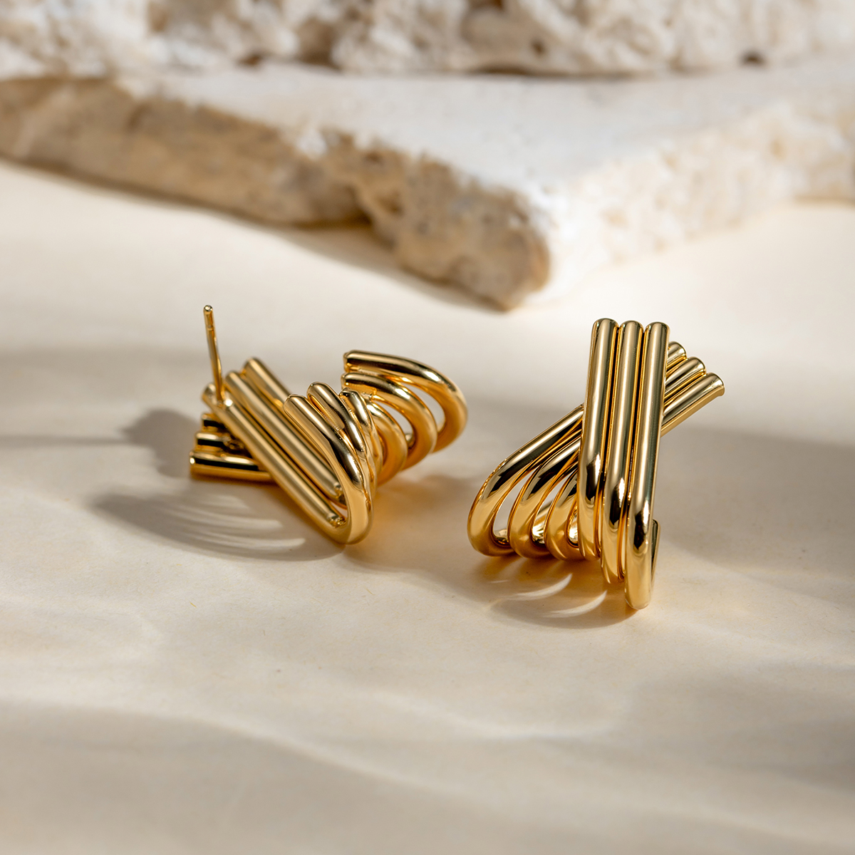 Céleste Earrings Maelle 18K Gold - 2