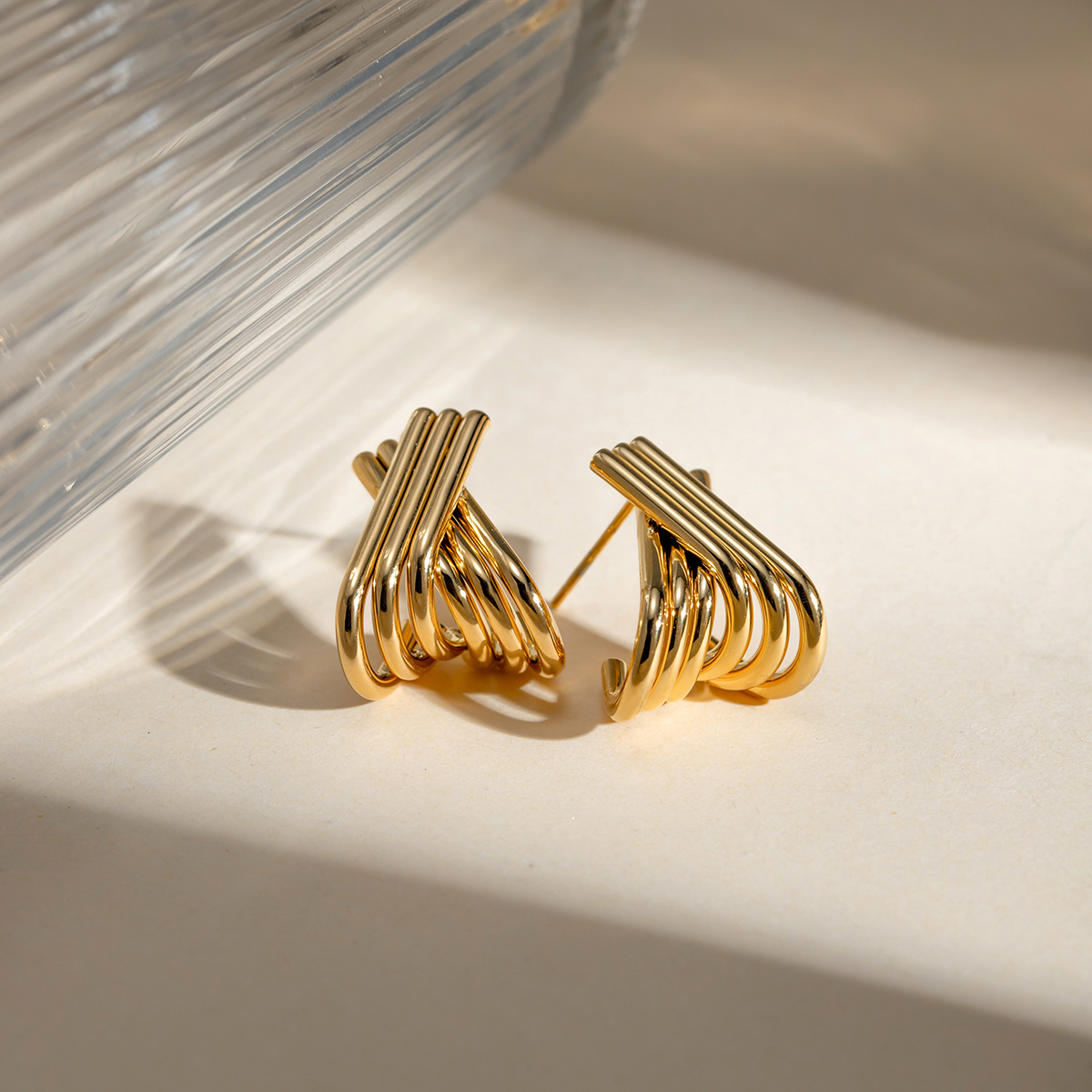 Céleste Earrings Maelle 18K Gold - 3