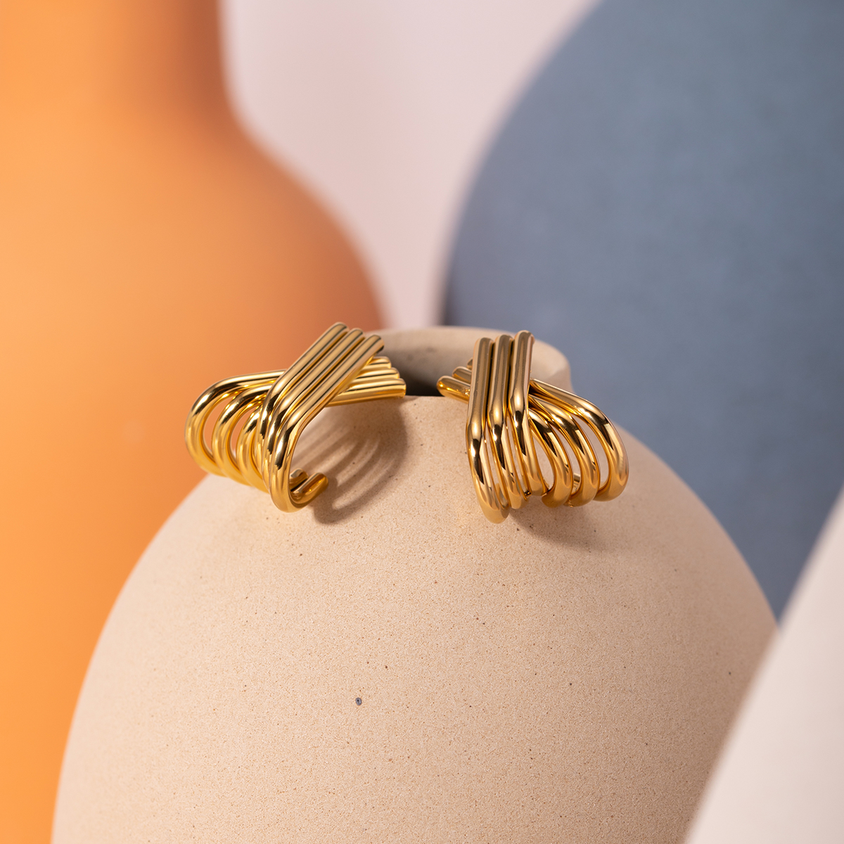 Céleste Earrings Maelle 18K Gold - 5