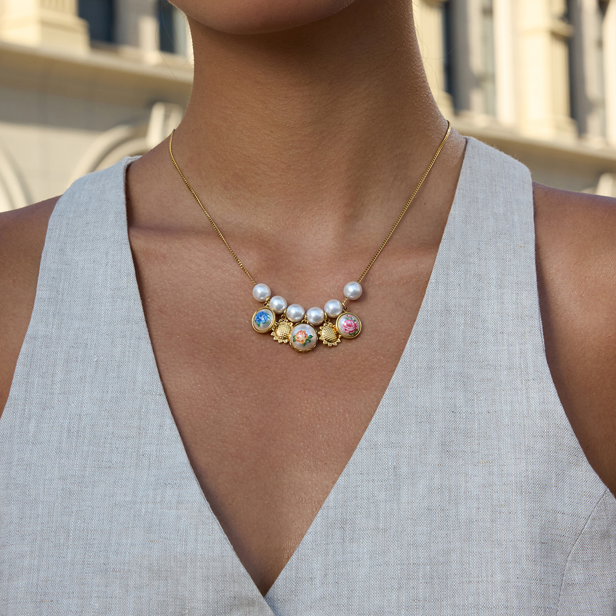 Céleste Necklace Sylvérine 18K Gold - 7