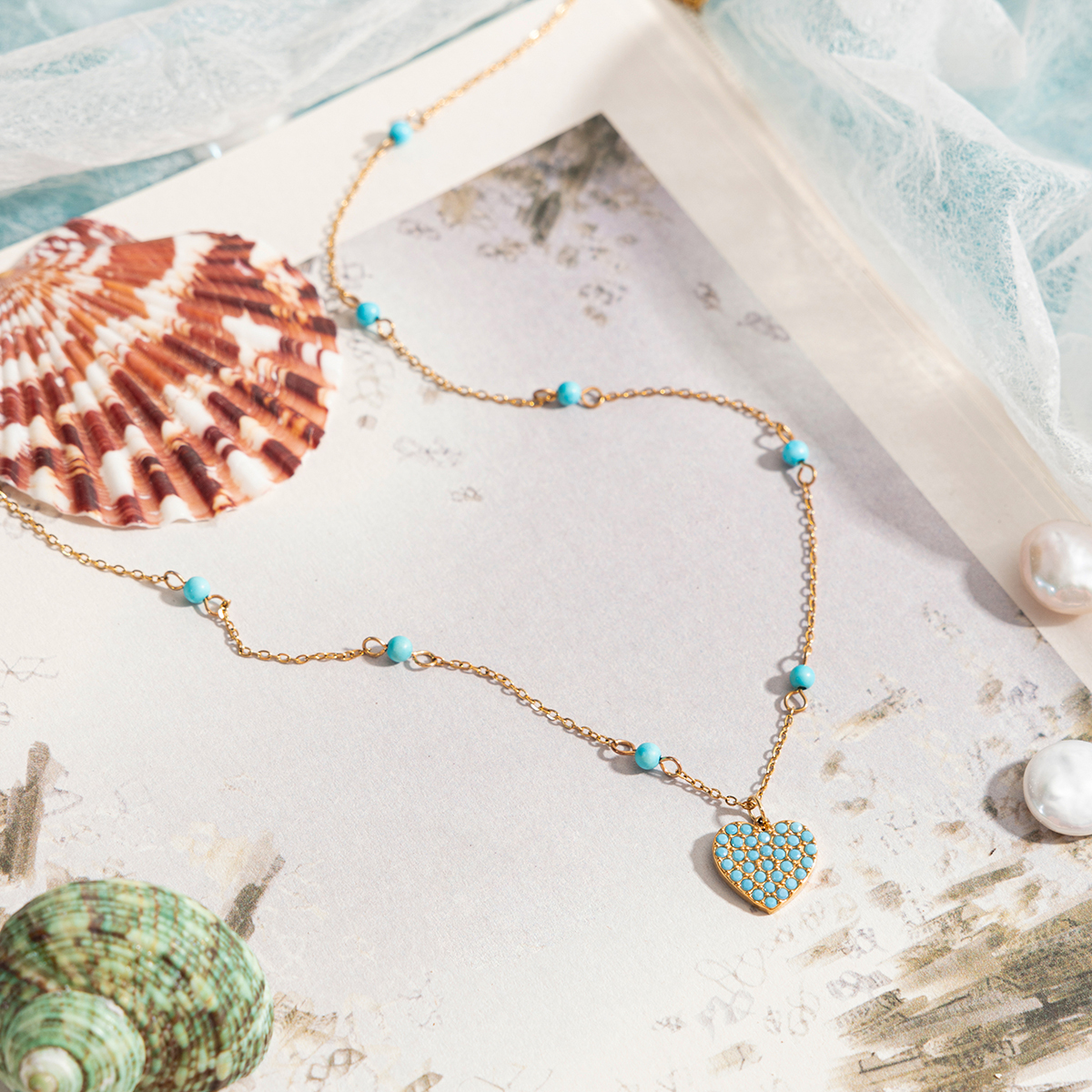 Céleste Necklace Télissia 18K Gold - 2