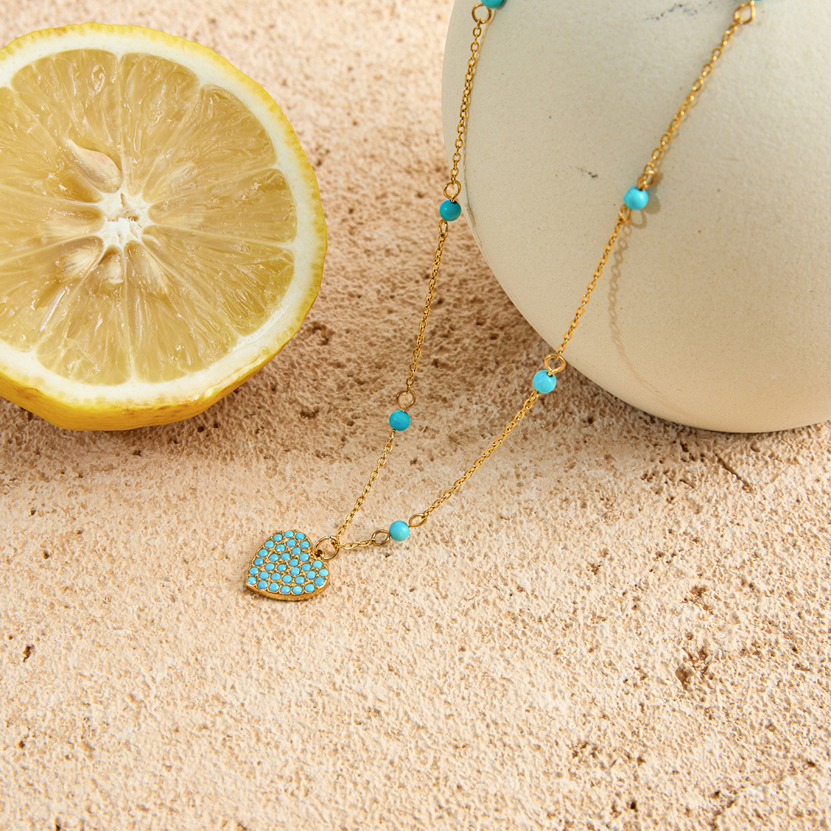 Céleste Necklace Télissia 18K Gold - 4