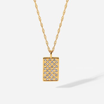Céleste Necklace Bernadette 18K Gold